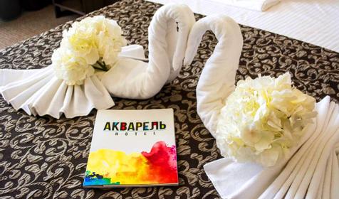 Стандарт двухместный. Отель Акварель, г. Анапа, пос. Витязево