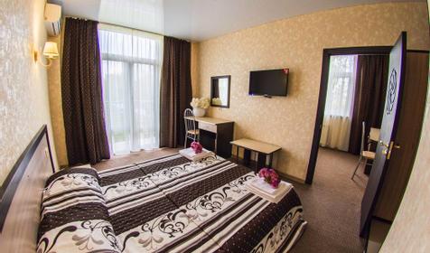 Семейный четырехместный. Отель Акварель, г. Анапа, пос. Витязево