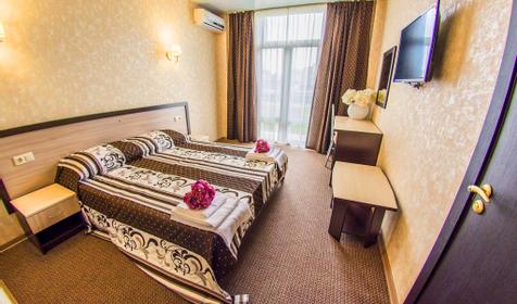 Семейный четырехместный. Отель Акварель, г. Анапа, пос. Витязево