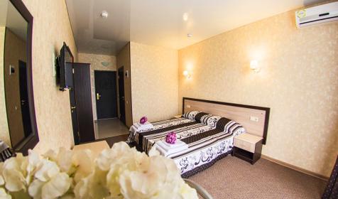 Семейный четырехместный. Отель Акварель, г. Анапа, пос. Витязево