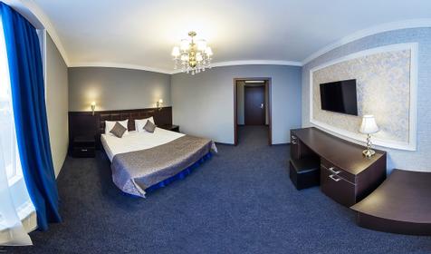 Стандарт синий. Отель Carat, г. Краснодар