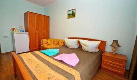 Небольшой номер с видом на море. Гостевой дом Русалочка, Краснодарский край, г. Сочи, п. Хоста