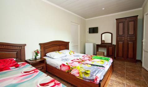 Трехместный люкс. Гостевой дом Луиза, г. Сочи, Лазаревский район, п. Лоо