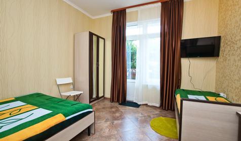 Трехместный номер. Гостиница Прибой. г. Сочи, п. Лоо