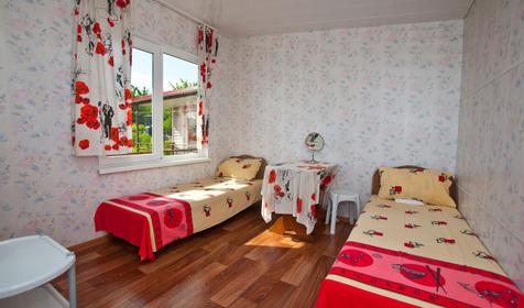 Двухместный эконом. Гостевой дом В Вишневке, пос. Вишневка