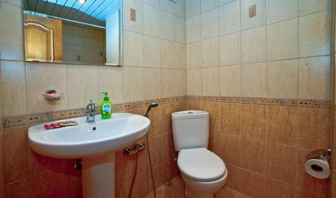 Двухкомнатный ПК с видом на море и балконом. Гостиница Александрия, г. Сочи, п. Лазаревское