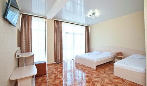 Трехместный номер, корпус 3. Гостиница Марта, Адлерский район