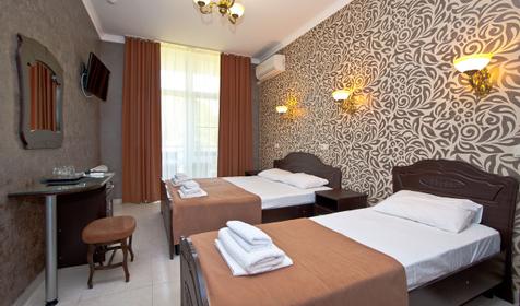 Люкс трехместный. Гостевой дом Дольче Вита, г. Анапа, п. Витязево