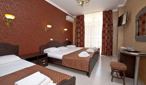 Люкс четырехместный. Гостевой дом Дольче Вита, г. Анапа, п. Витязево