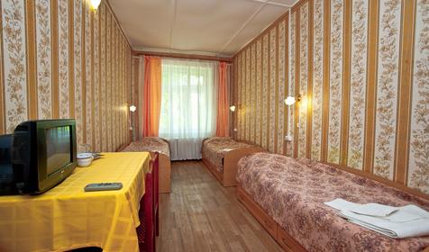 Трехместный эконом. Пансионат матери и ребенка Звездочка, г. Анапа