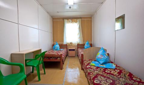 Двух-, трехместный (с удобствами на этаже). База отдыха Русалочка, г. Анапа, ст. Благовещенская