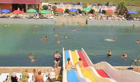 Открытый бассейн. Санаторий Лаба, г. Лабинск