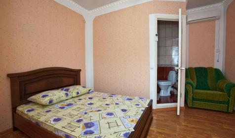 Трехместный с балконом. Частная гостиница Атлант, пос. Кабардинка