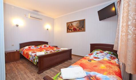 Стандарт трехместный. Частный отель Вероника, г. Геленджик, п. Кабардинка