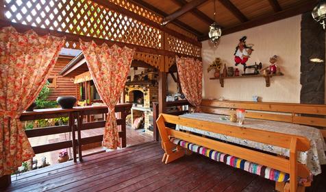 Территория. Гостиница "Мороша", Туапсинский район, п. Агой.