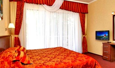 Люкс двухместный двухкомнатный 3*. SPA Hotel & Wellness Приморье, г. Геленджик