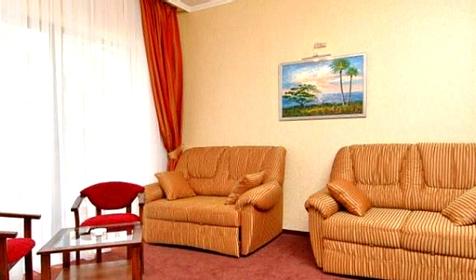 Люкс двухместный двухкомнатный 3*. SPA Hotel & Wellness Приморье, г. Геленджик