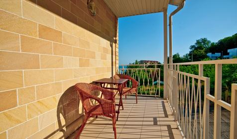 Двухместный стандарт. Мини-гостиница Три сестры, Туапсинский район, п. Небуг