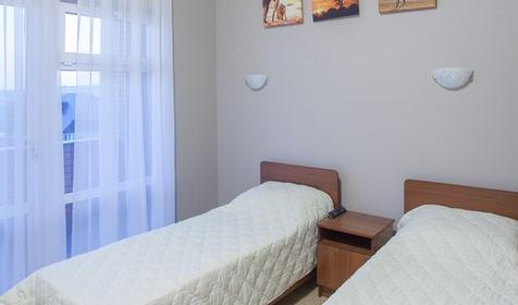 Двухместный стандарт Африка. Гостевой дом Дом путешественника, г. Геленджик