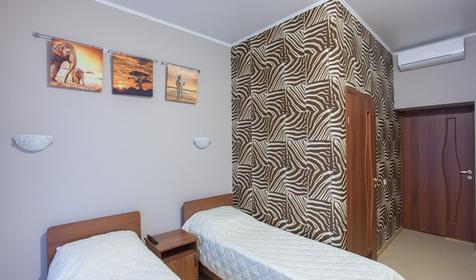 Двухместный стандарт Африка. Гостевой дом Дом путешественника, г. Геленджик