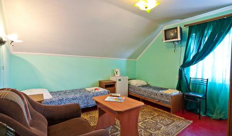 Двухместный стандарт. Гостевой дом Анапчанка, г. Анапа, ст-ца Благовещенская