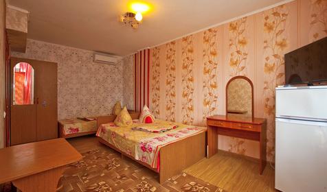 Трехместный комфорт. Гостевой дом по ул. Кати Соловьяновой 26, г. Анапа