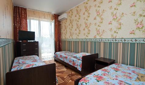 Четырехместный номер. Гостевой дом по ул. Кати Соловьяновой 26, г. Анапа