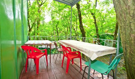 Четырехместный эконом. База отдыха Горный воздух, Туапсинский район, Бухта Инал