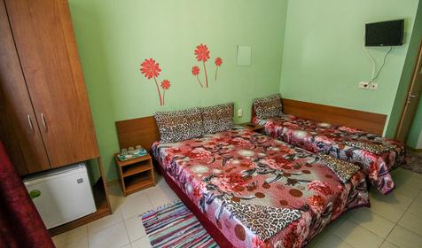 Трехместный номер с удобствами. Гостевой дом Алена, Туапсинский район, п. Джубга