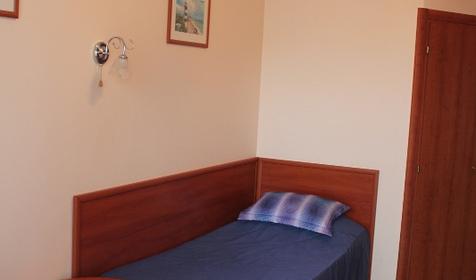 Одноместный стандарт. Отель Паллада, г. Анапа