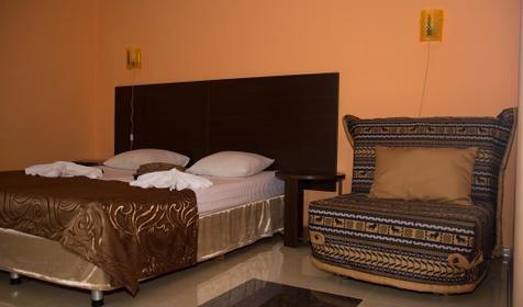 Трехместный семейный номер. Частная гостиница Голубая Бухта, г. Геленджик, мкр. Голубая бухта