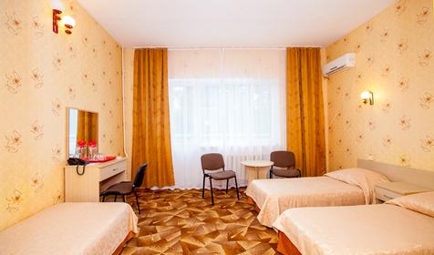 Трехместный стандарт 7 корпус. Санаторий Русь, Анапа