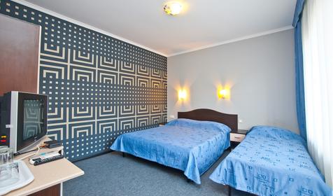 Трехместный номер. Гостиница Пилигрим, г. Геленджик, с. Архиро-Осиповка