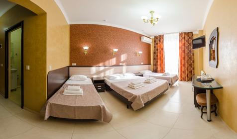 Люкс четырехместный. Гостевой дом Дольче Вита, г. Анапа, п. Витязево