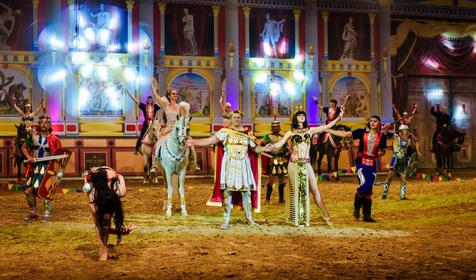 Гладиаторы Рима. Культурно-туристический комплекс Россия, г. Новороссийск, п. Абрау-Дюрсо