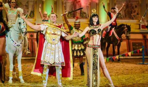 Гладиаторы Рима. Культурно-туристический комплекс Россия, г. Новороссийск, п. Абрау-Дюрсо