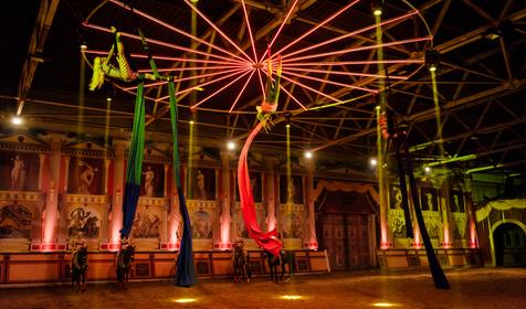 Гладиаторы Рима. Культурно-туристический комплекс Россия, г. Новороссийск, п. Абрау-Дюрсо