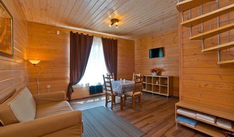 Коттедж двухкомнатный. Гостевой дом Шале Вояж, п. Гузерипль