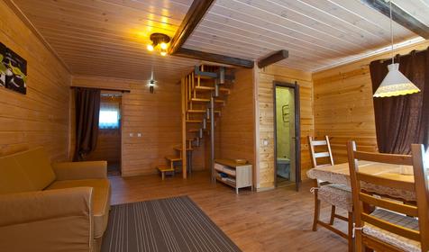 Коттедж трехкомнатный. Гостевой дом Шале Вояж, п. Гузерипль