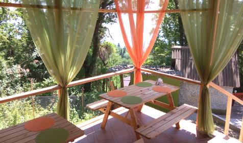 Кафе. Гостевой дом Оранжевое солнце, г. Сочи, п. Лазаревское