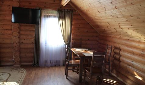 Студия двухместная в срубе. Туристический комплекс Белая река, Майкопский район, ст. Даховская