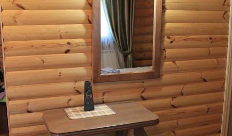 Студия четырехместная в срубе. Туристический комплекс Белая река, Майкопский район, ст. Даховская