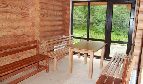 Коттедж "Казачий дворик". Туристический комплекс Белая река, Майкопский район, ст. Даховская