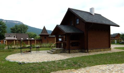 Коттедж "Уютный". Туристический комплекс Белая река, Майкопский район, ст. Даховская