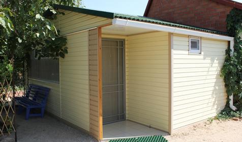 Гостевой дом "Солнечный", Ейский р-н, ст. Должанская