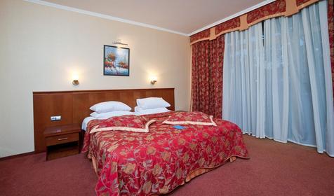Люкс двухместный двухкомнатный 3*. SPA Hotel & Wellness Приморье Grand Resort Hotel , г. Геленджик