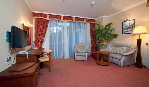 Люкс двухместный двухкомнатный 3*. SPA Hotel & Wellness Приморье, г. Геленджик