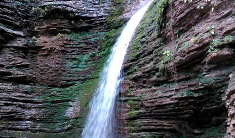 Водопад "Девичья коса". Водопады Руфабго