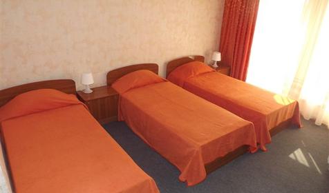 Трехместный номер гостевого дома Фламинго, Темрюкский район, ст. Голубицкая