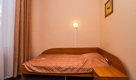 Одноместный номер. Гостиница Сосновая роща. Краснодар